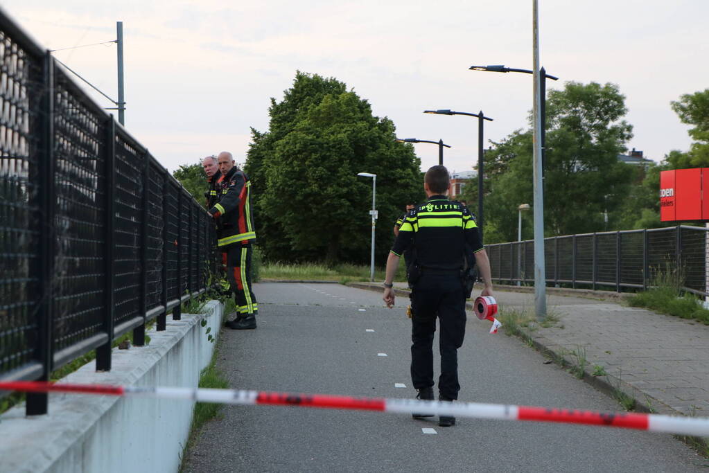 Treinverkeer stilgelegd na aanrijding