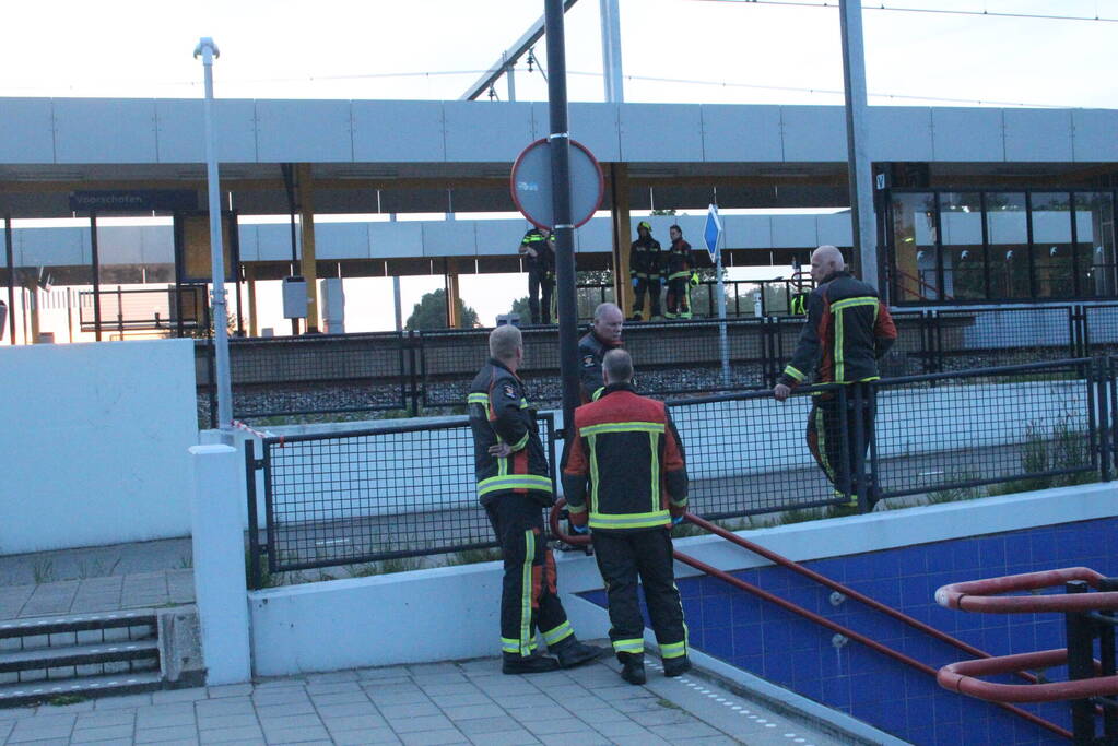 Treinverkeer stilgelegd na aanrijding
