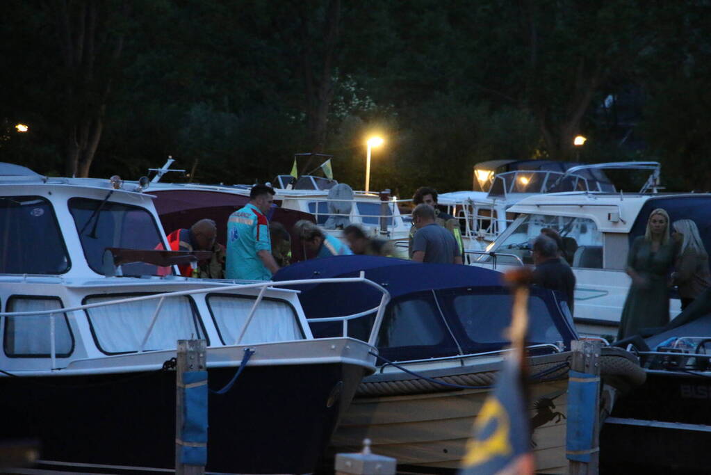 Traumateam ingezet voor incident in jachthaven