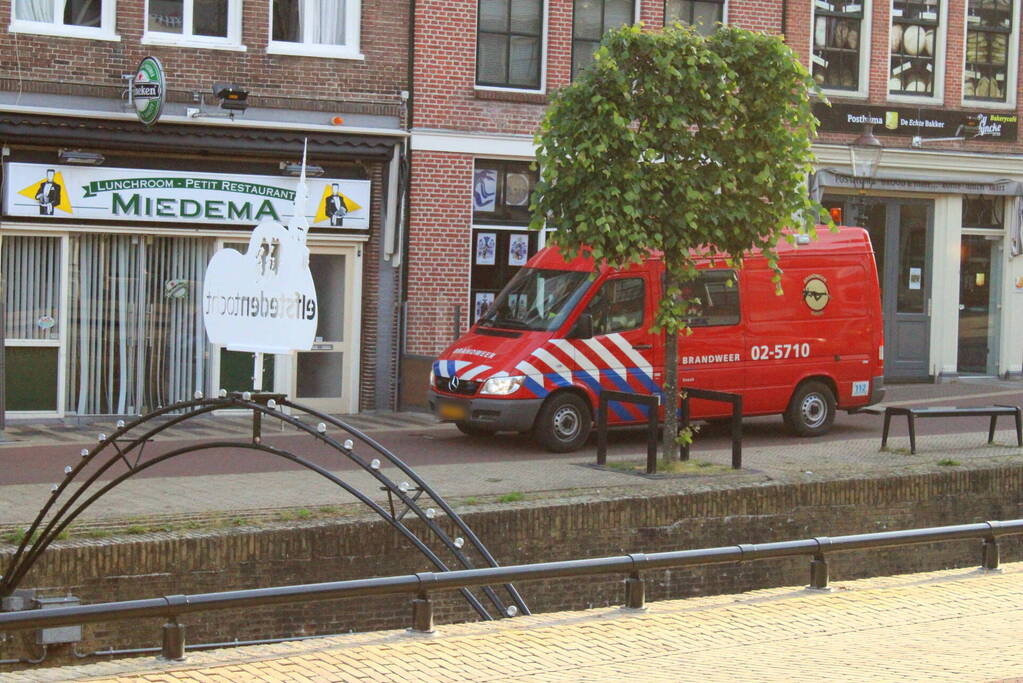 Overleden persoon in stadsgracht aangetroffen