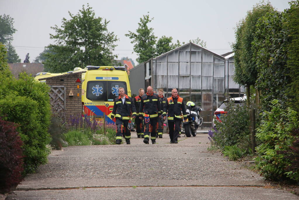 Persoon te water geraakt in Leidsche Trekvaart bij Tuinderij Buitenkans