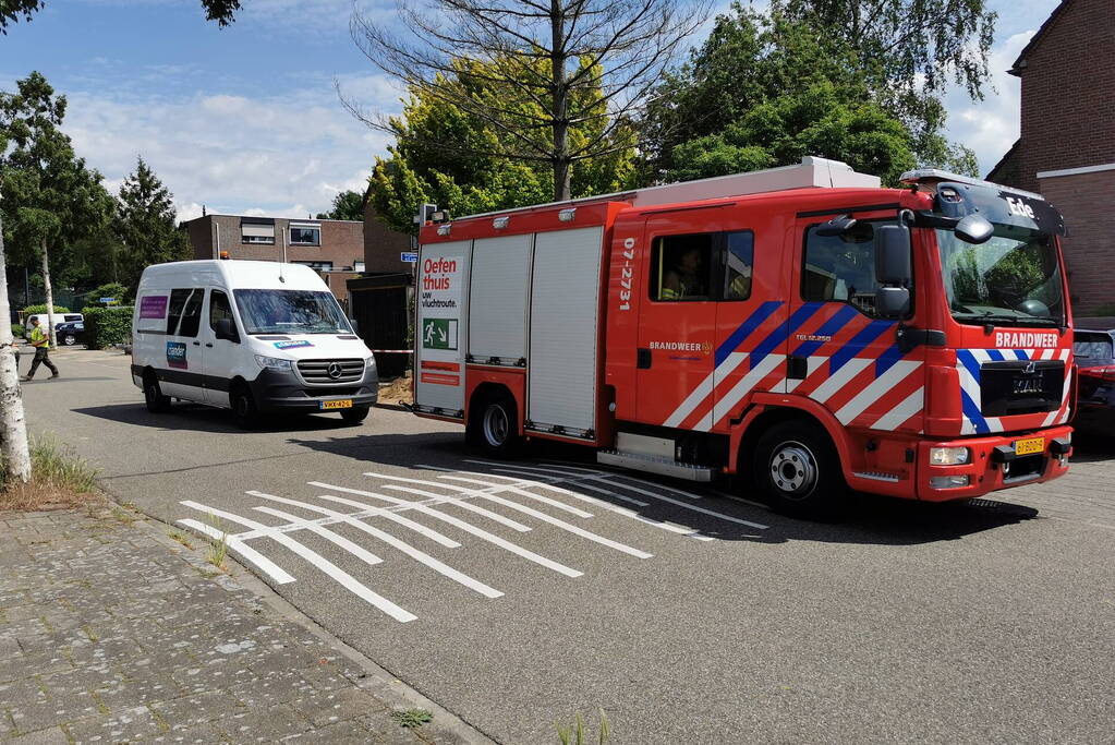 Opnieuw gasleiding geraakt bij graafwerkzaamheden