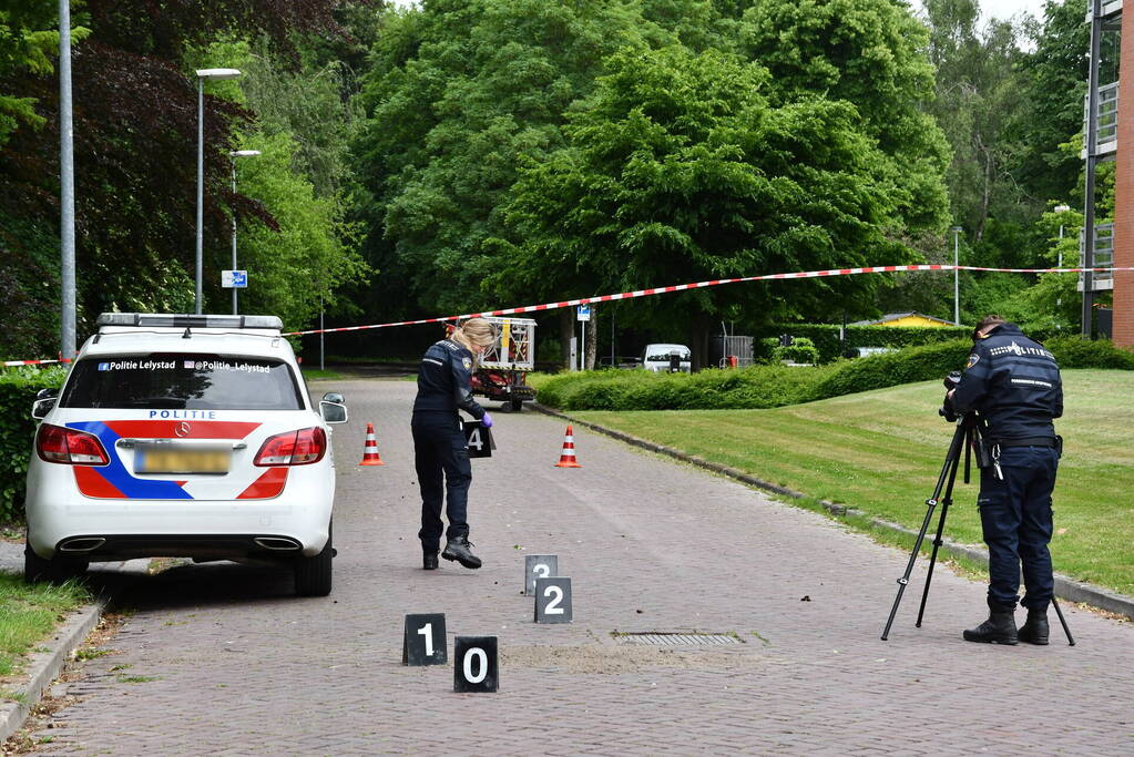 Stadspark afgesloten met afzetlinten na ongeval