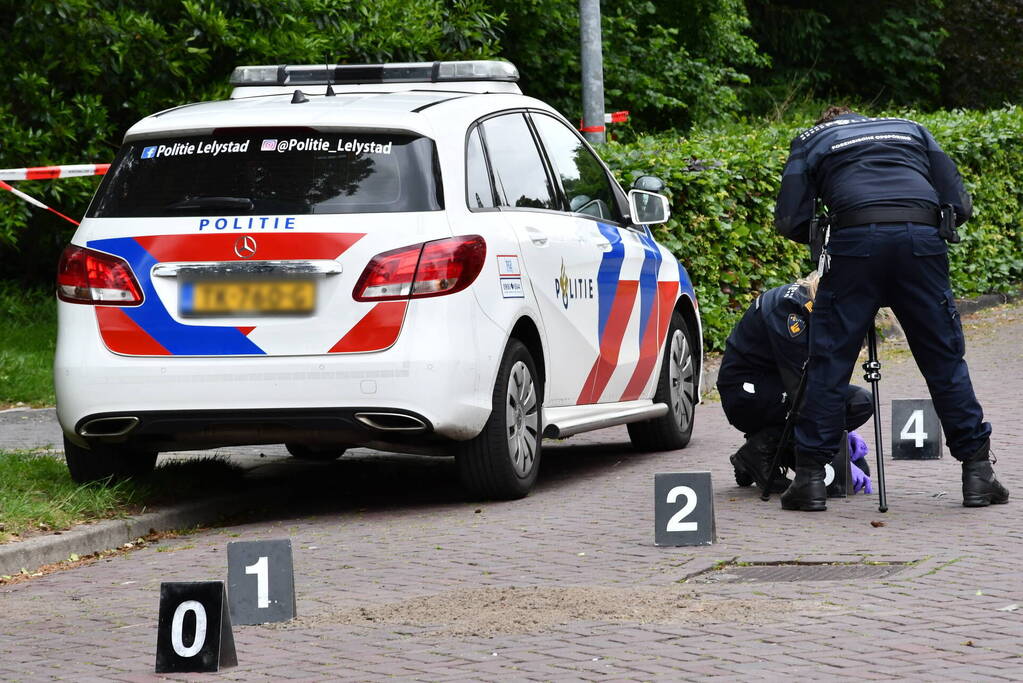 Stadspark afgesloten met afzetlinten na ongeval