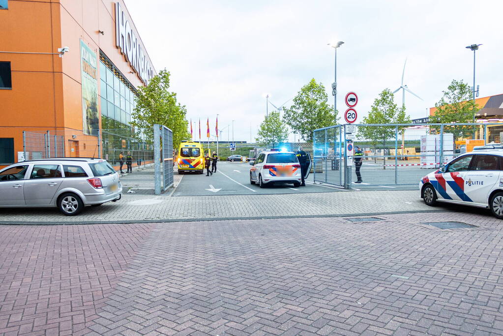 Persoon aangehouden na overval op Hornbach