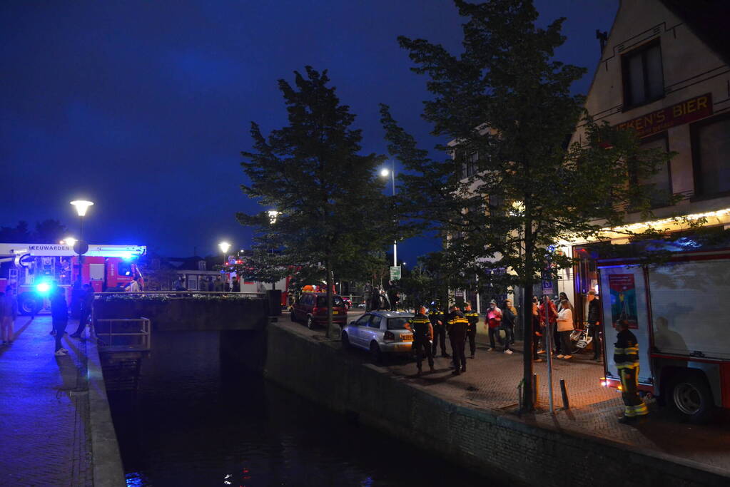 Gebouwbrand blijkt brandlucht na burn-out van auto