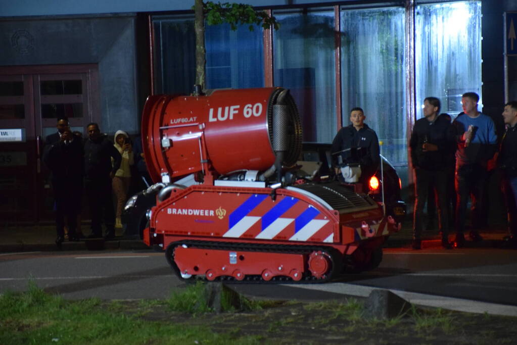 Zeer grote brand in meerdere panden