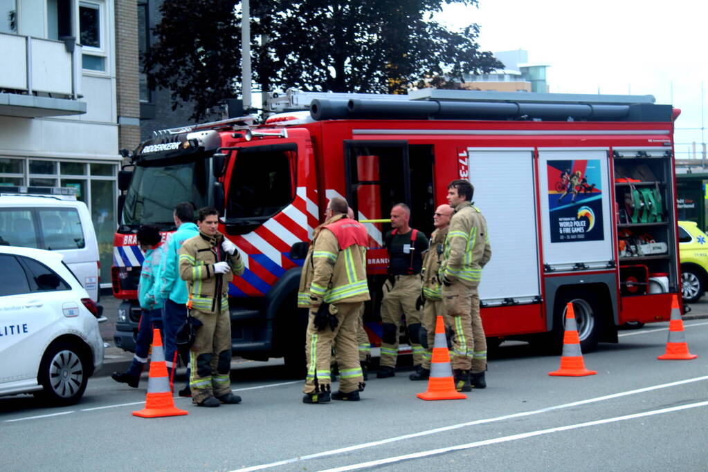 Veel hulpdiensten ingezet voor verward persoon in woning