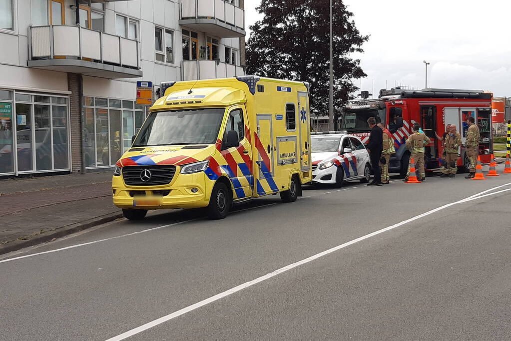 Veel hulpdiensten ingezet voor verward persoon in woning
