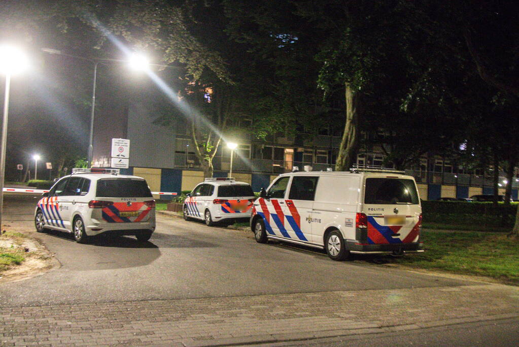 Flinke politie-inzet na ruzie bij flatgebouw
