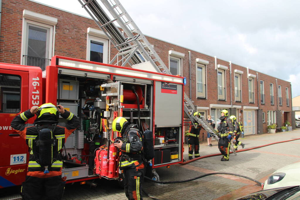 Brand in schuur van woning door accu e-bike