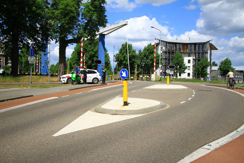 Scooterrijder gewond na val