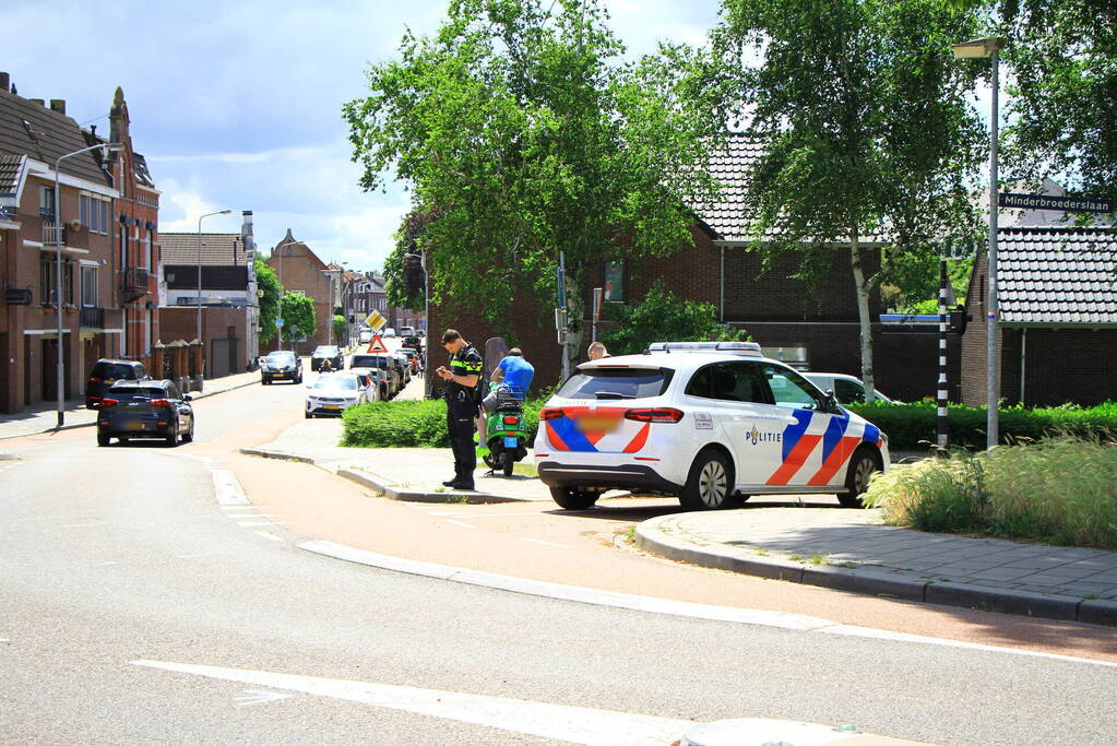 Scooterrijder gewond na val