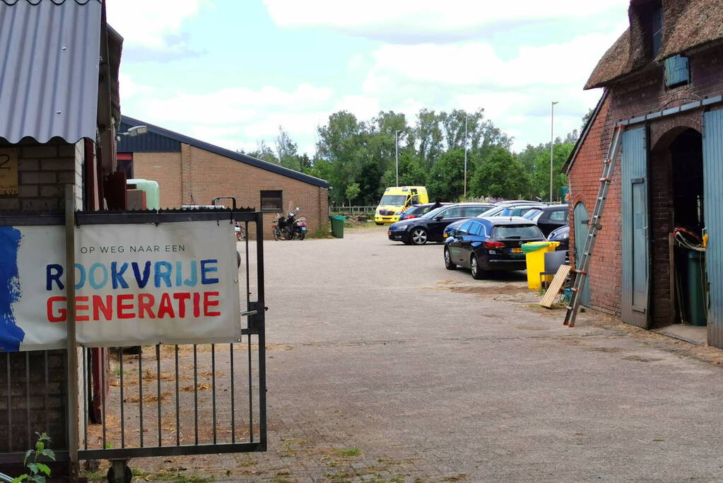 Traumahelkopter ingezet voor incident bij manege Foliohoeve