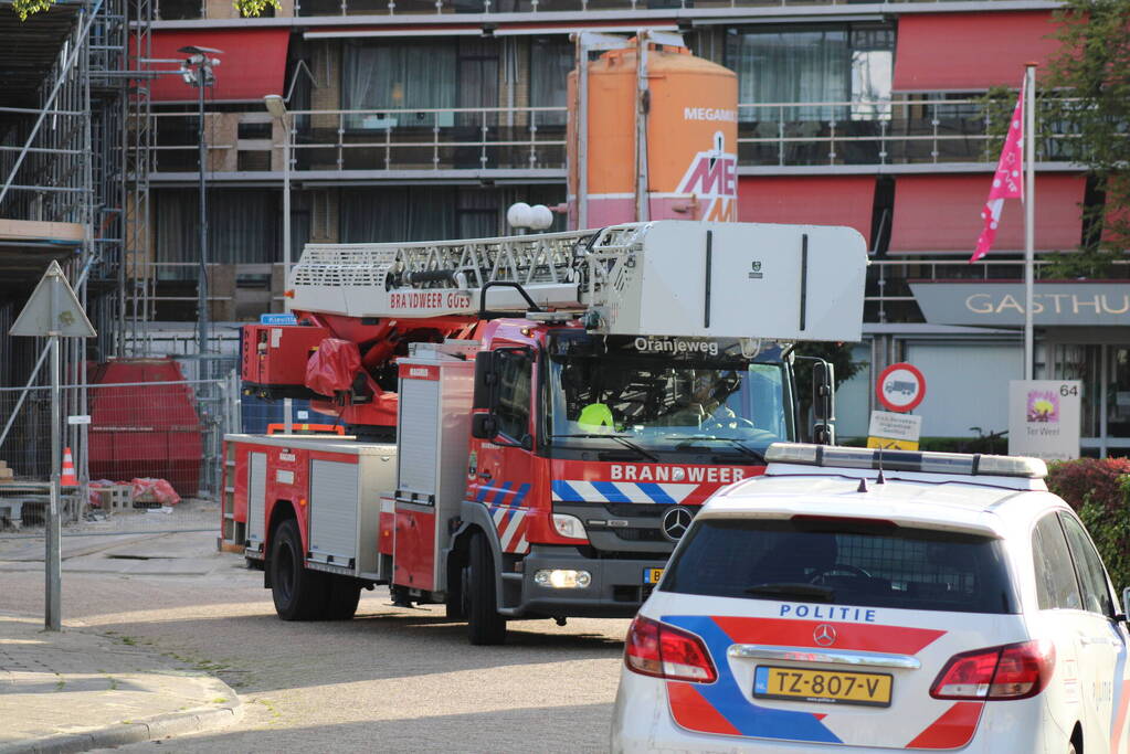 Vuilcontainer verwoest vanwege brand