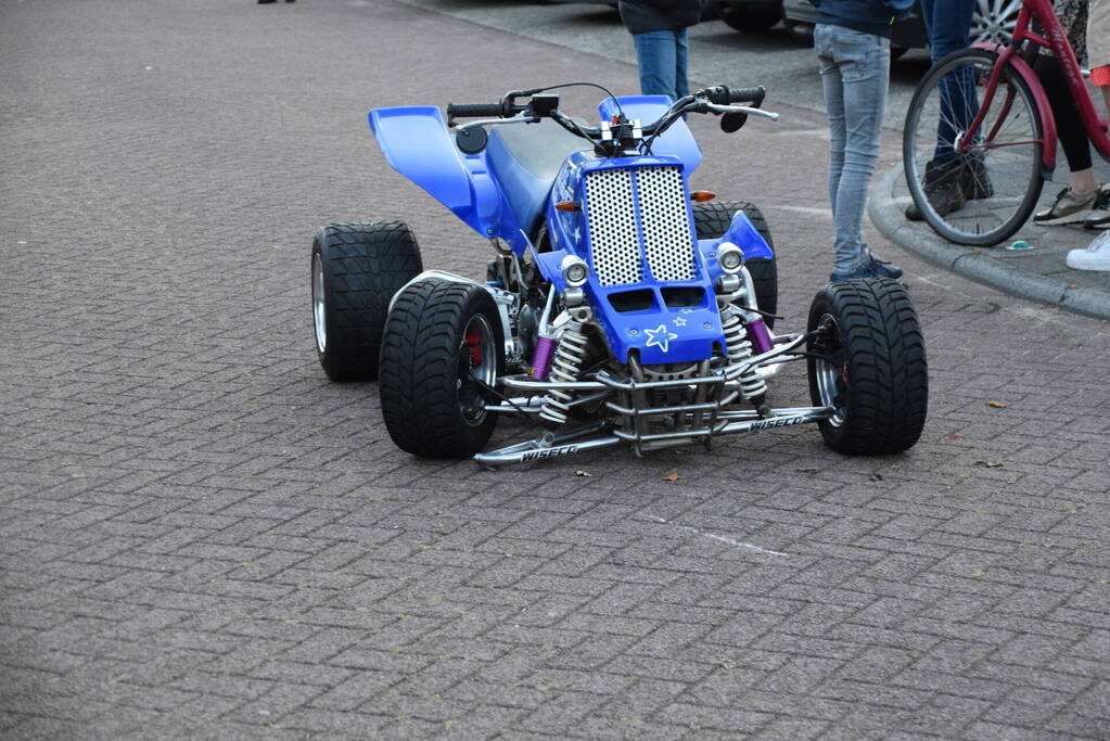 Quad bestuurder gewond bij botsing met auto