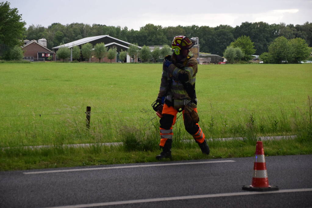 Hoogwerker brandweer weigerde dienst bij stormschade
