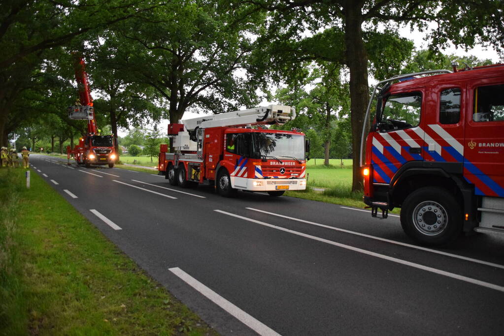 Hoogwerker brandweer weigerde dienst bij stormschade