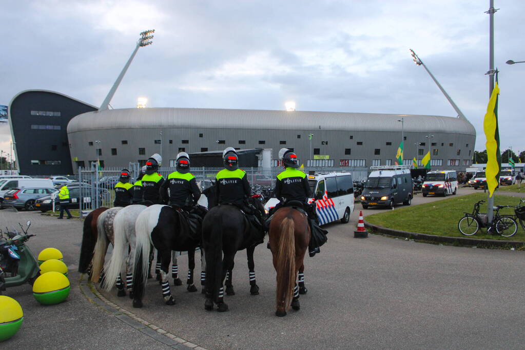 Rellen breken uit na verlies voetbalwedstrijd