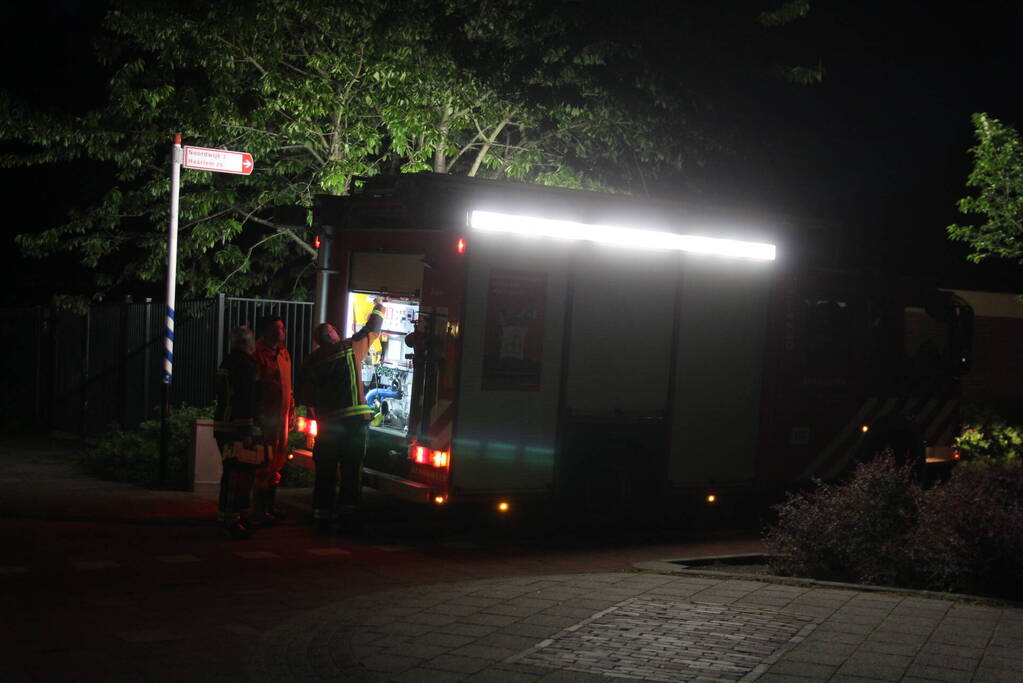 Hulpdiensten redden hond uit water