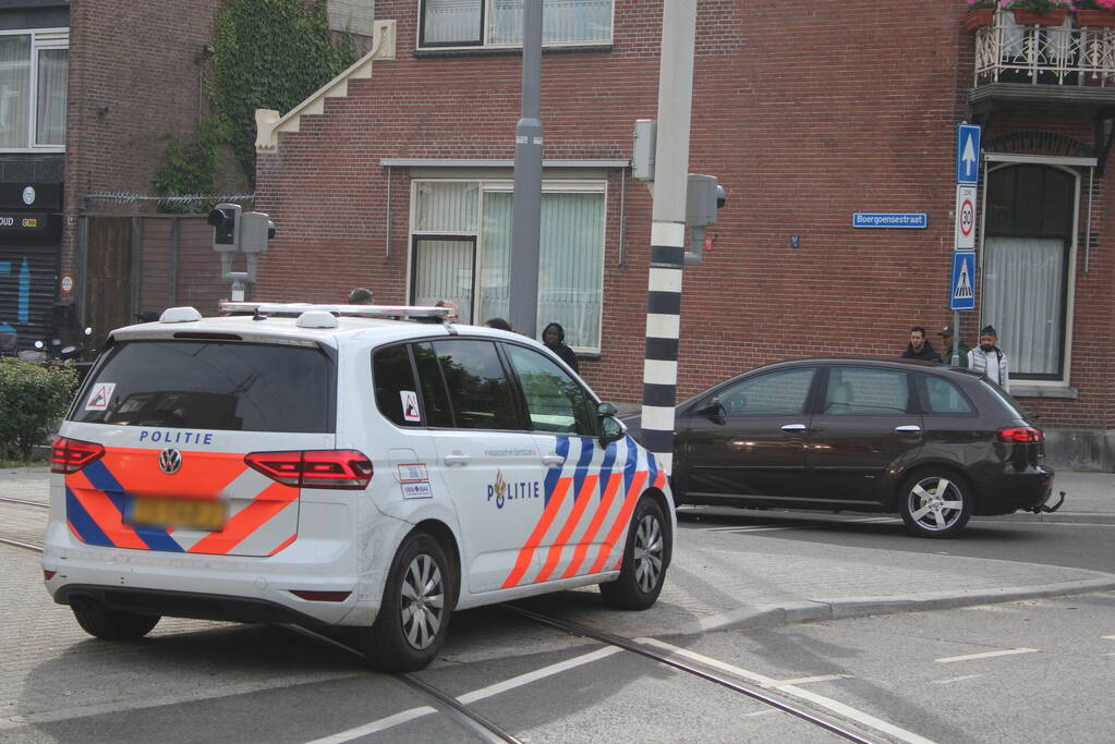 Veel politie bij aanhouding
