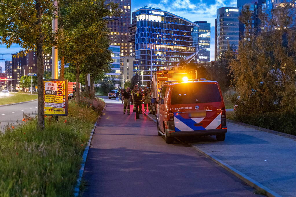 Hulpdiensten groots ingezetn voor melding persoon ter water