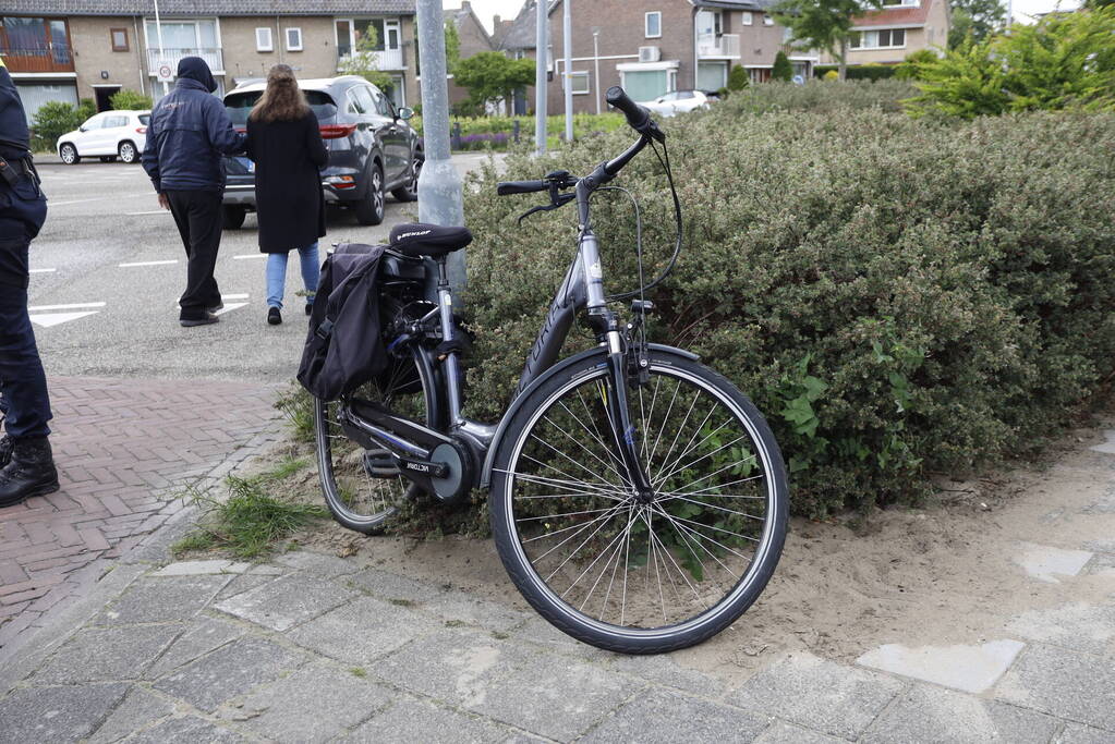Fietser gewond bij botsing met auto