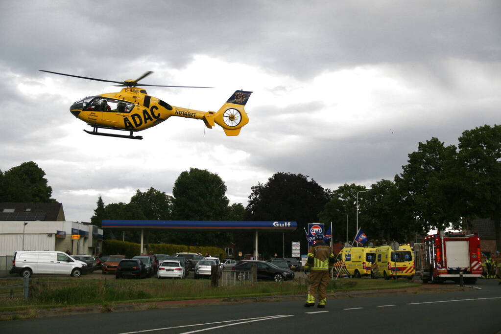 Persoon ernstig gewond na ongeval met brommer