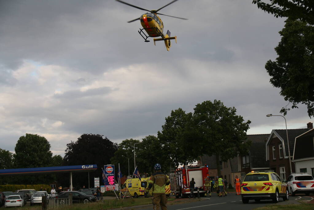 Persoon ernstig gewond na ongeval met brommer