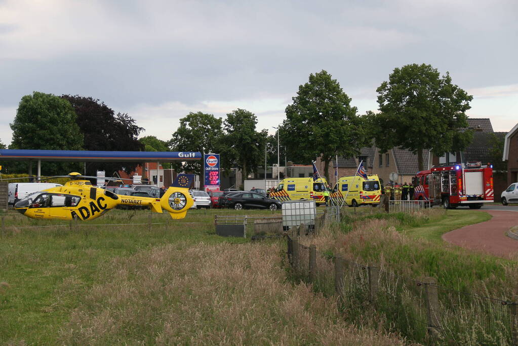 Persoon ernstig gewond na ongeval met brommer