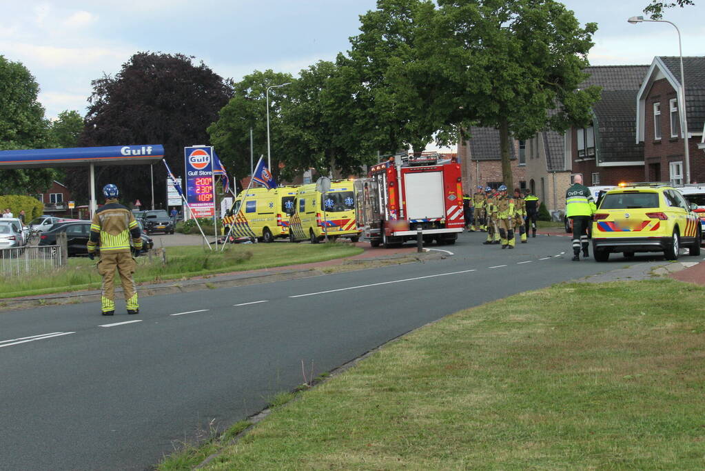 Persoon ernstig gewond na ongeval met brommer
