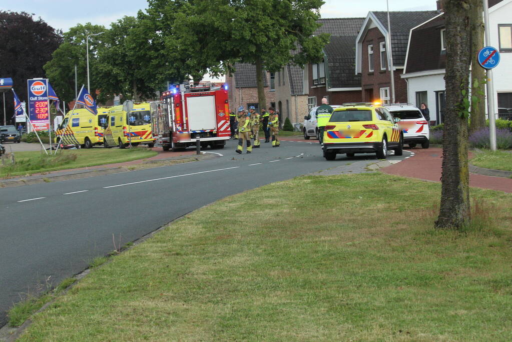 Persoon ernstig gewond na ongeval met brommer