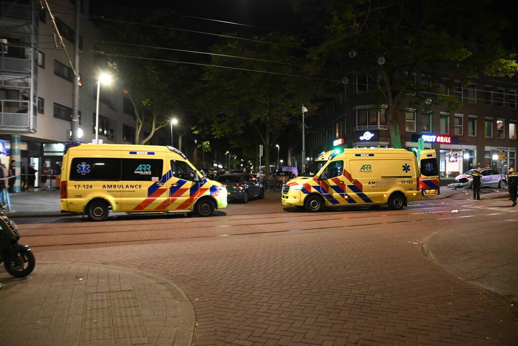 Gewonde bij crash na onbezonnen inhaalactie