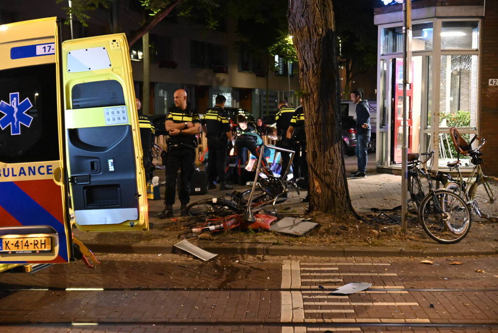 Gewonde bij crash na onbezonnen inhaalactie