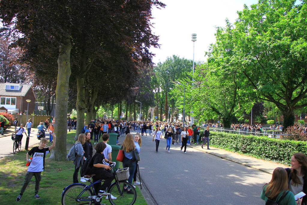 Philips van Horne school ontruimd vanwege brand