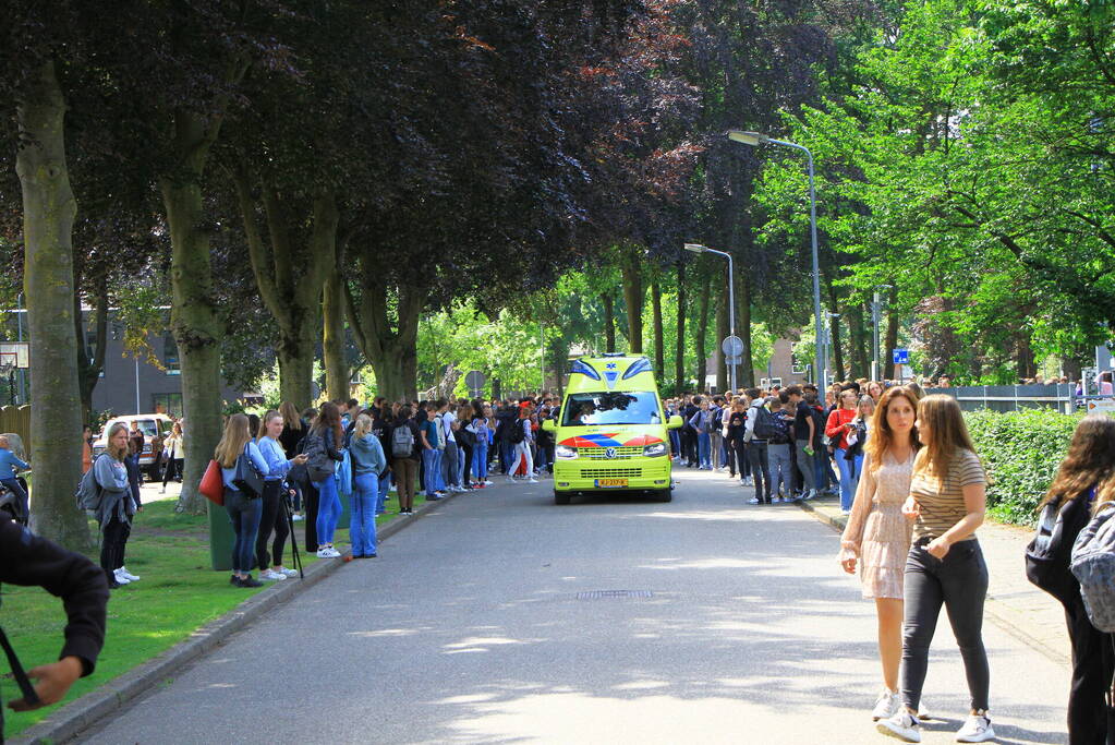 Philips van Horne school ontruimd vanwege brand