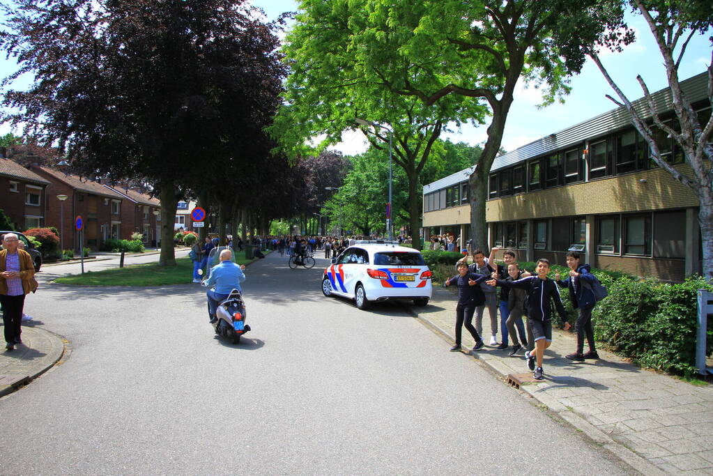 Philips van Horne school ontruimd vanwege brand