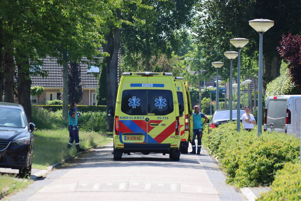 Persoon gewond na val van steiger