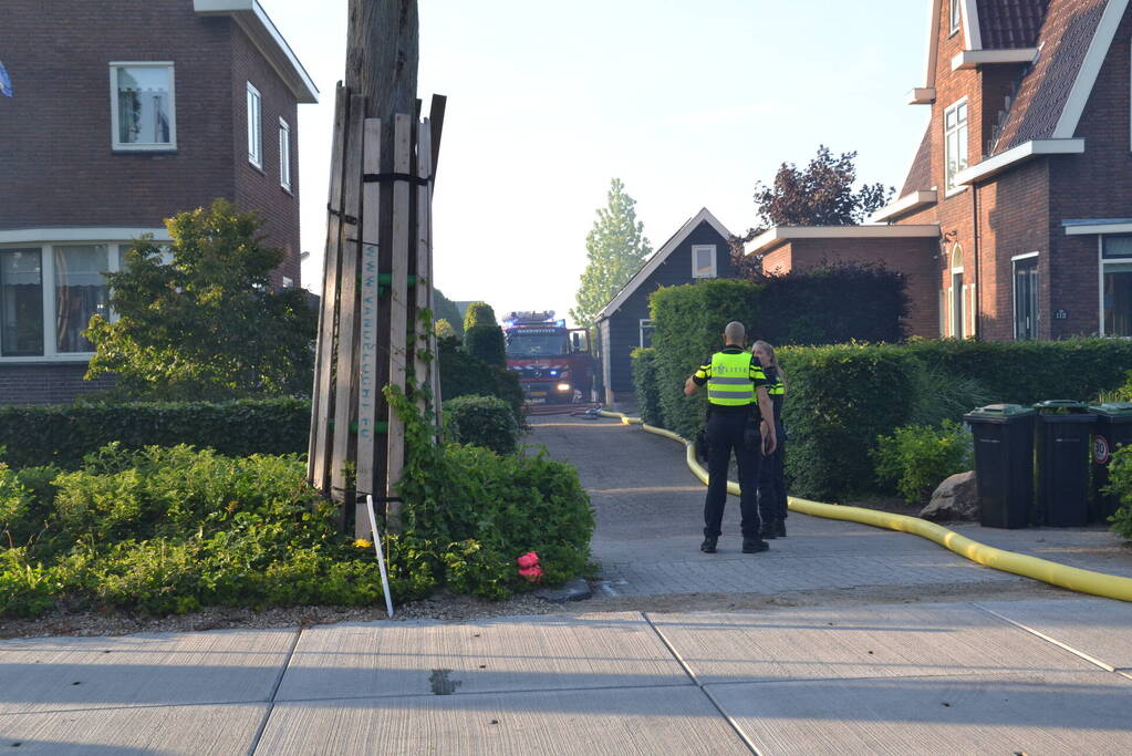 Flinke rookontwikkeling bij brand