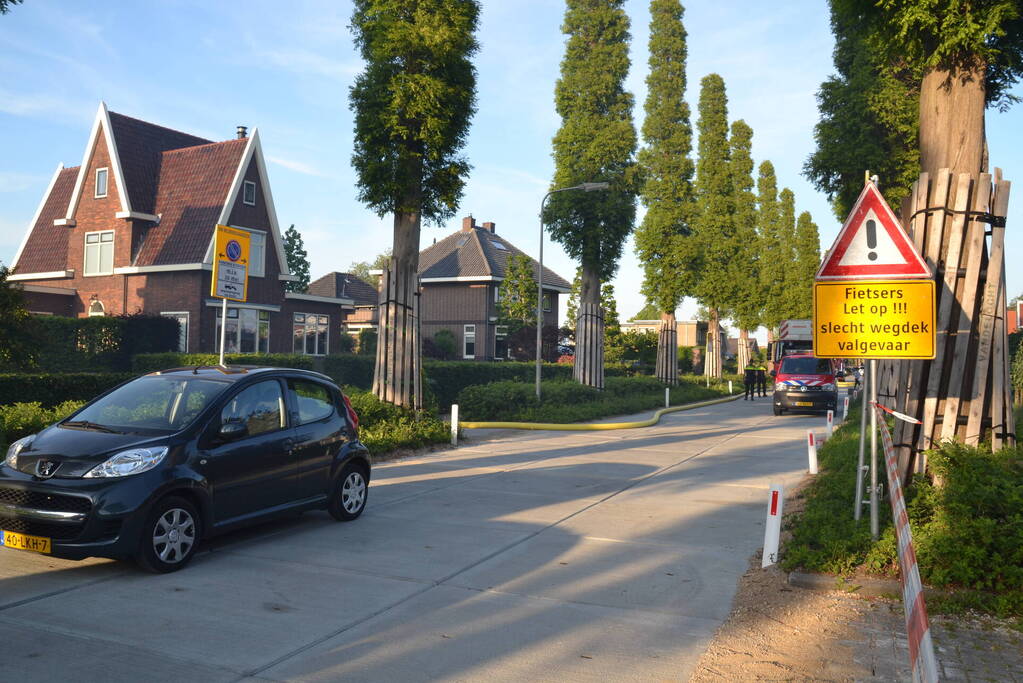 Flinke rookontwikkeling bij brand
