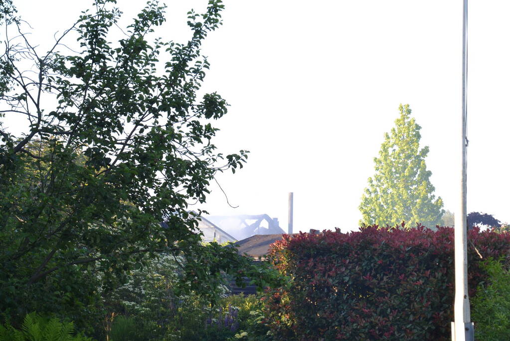 Flinke rookontwikkeling bij brand