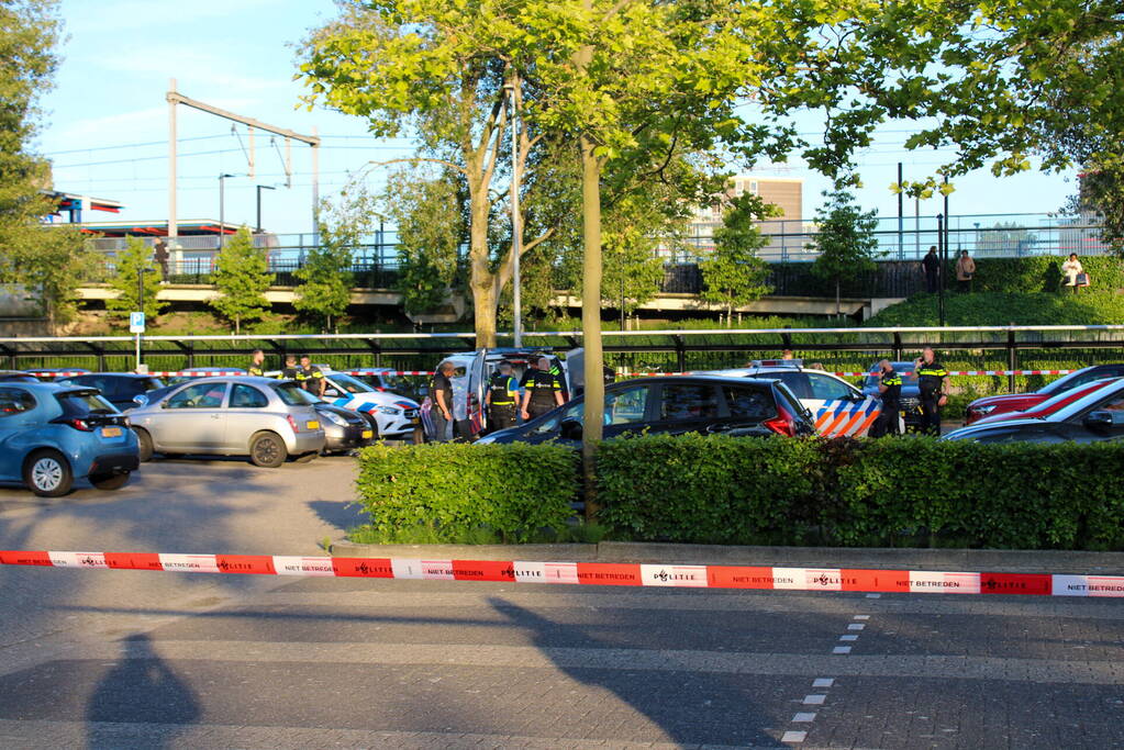 Schietpartij bij station, twee personen aangehouden