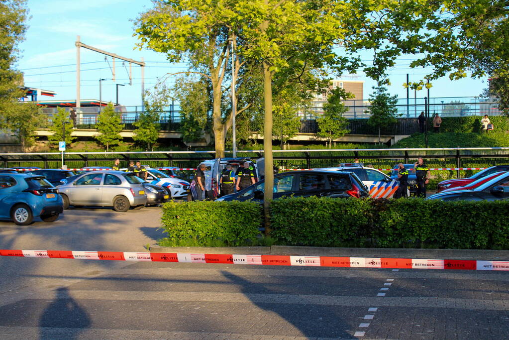 Schietpartij bij station, twee personen aangehouden