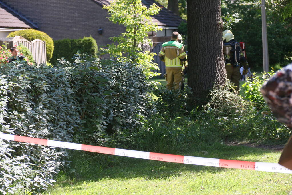 Straat afgezet vanwege explosiegevaar