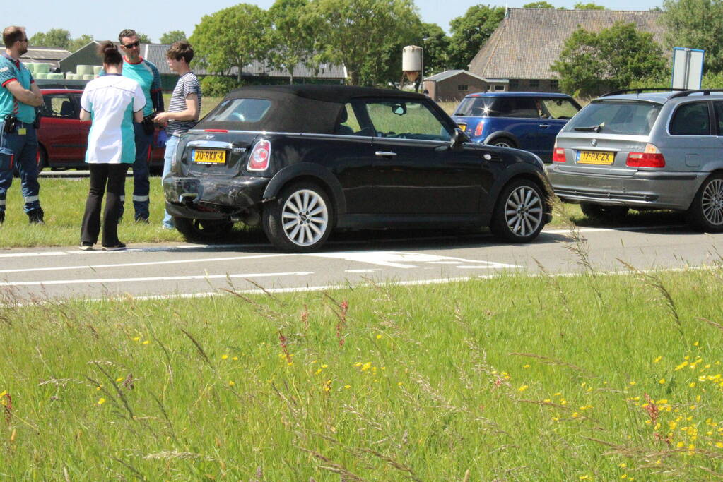 Meerdere voertuigen betrokken bij aanrijding