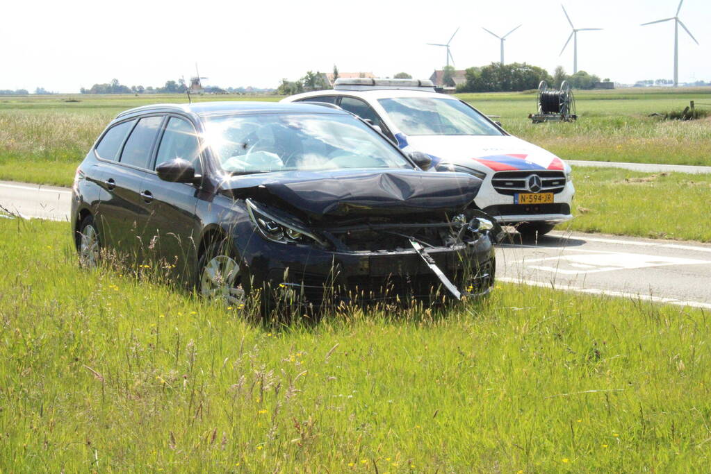 Meerdere voertuigen betrokken bij aanrijding