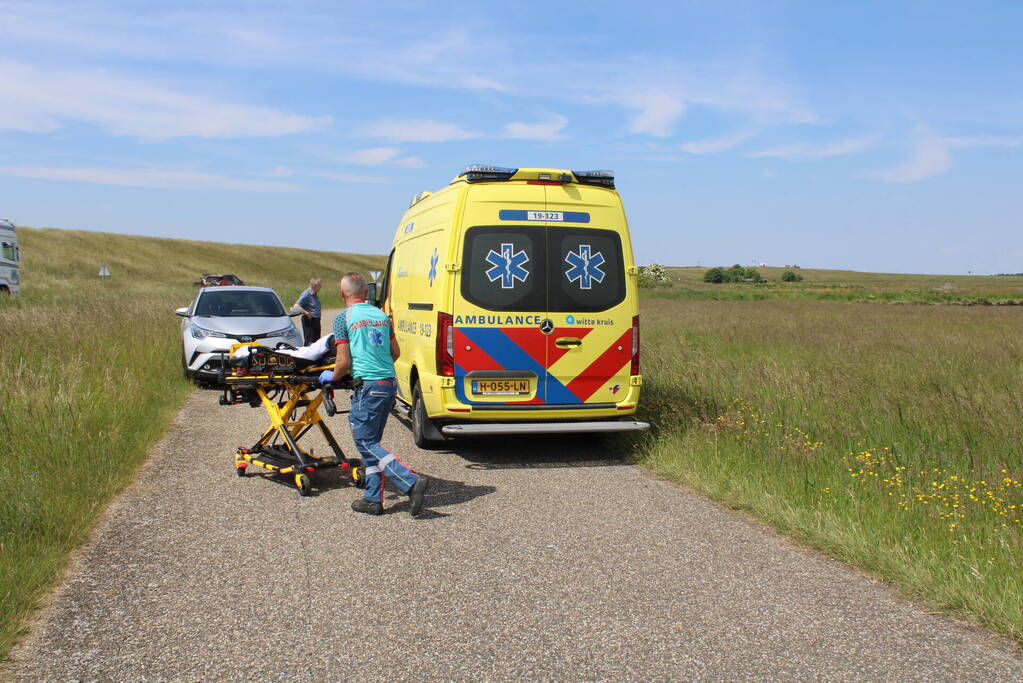 Persoon gewond bij verkeersongeval