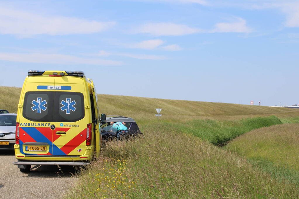 Persoon gewond bij verkeersongeval
