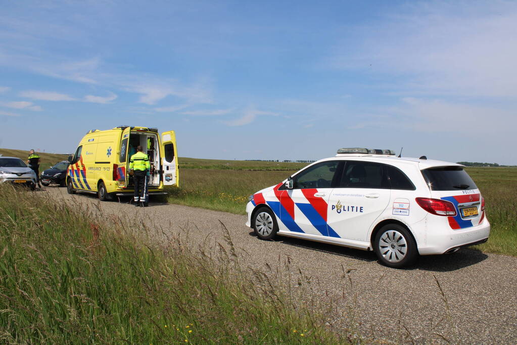 Persoon gewond bij verkeersongeval