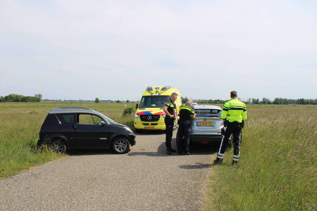 Persoon gewond bij verkeersongeval